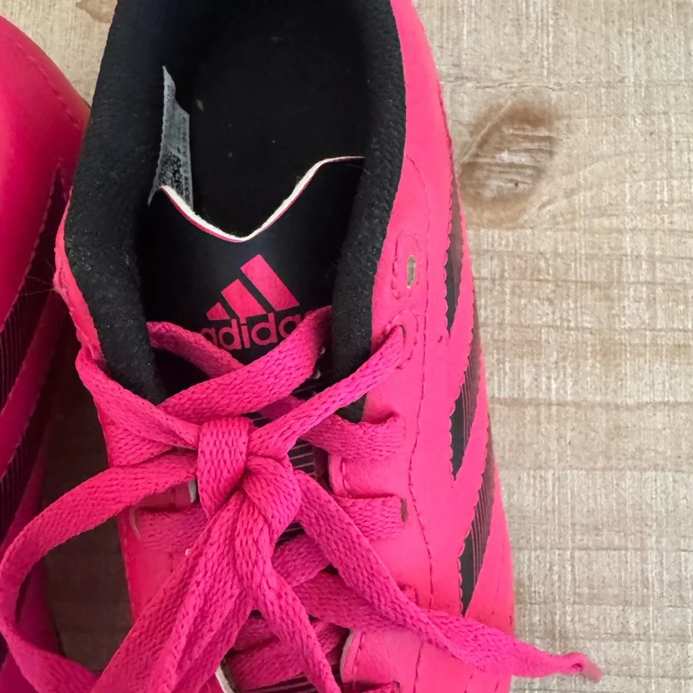 adidas Kids' Pink and Black Athletic Shoes - Picture 4 of 6